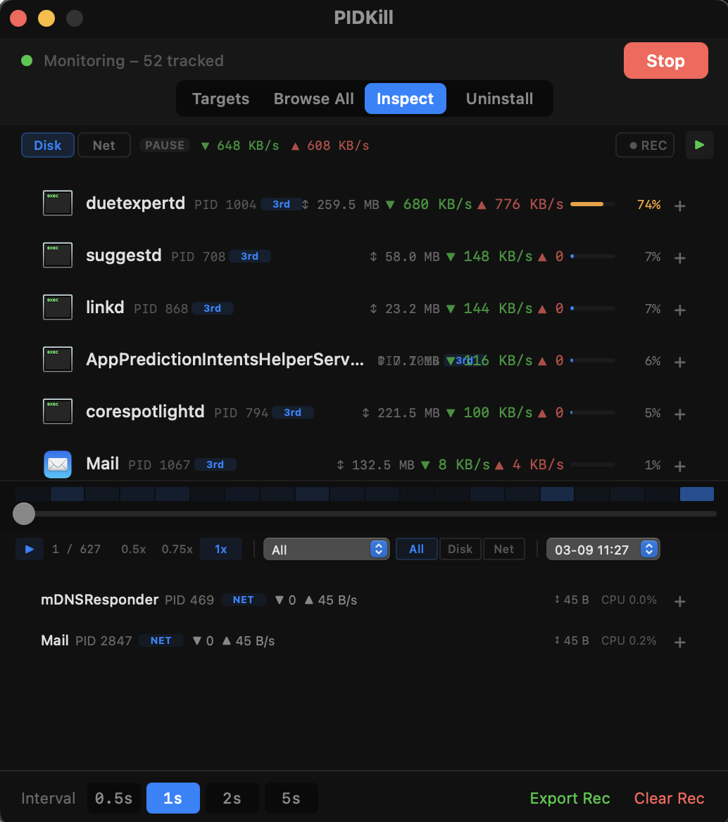 Inspect